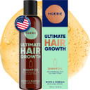 Moerie Ultimate Hair Growth Conditioner  For Longer, Thicker, Fuller Hair - Vegan Friendly Volumizing Hair Products  Paraben & Silicone Free  All Hair Types  Reverse Hair Loss  Double Set