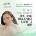 Mon Platin Professional Black Caviar Volumizing Hair Mask For Fine, Thin, And Fragile Hair - Enriched With Black Caviar, Deep Conditioning, Sls/Salt-Free, 500Ml