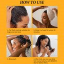 Mysense Batana Oil Hair Growth And Deep Conditioning Oil, Organic, With Castor Oil, For Men & Women, Strengthen, Hair Repair, Promote Thickness, 0.7Oz