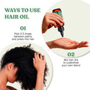 Red By Kiss Professional 99% Natural Hair Oil, Organic Vegan Oil Blend For Strengthen & Moisturize Healthy Hair, Biotin Infused, Add Shine & Smooth Hair (Jamaican Castor, 7.78 Fl Oz)