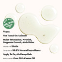 Red By Kiss Professional 99.9% Natural Hair Oil, Organic Vegan Oil Blend For Dry & Flaky Scalp Relief, Hydrating Biotin Infused, Nourish Add Shine & Smooth Hair (Peppermint, 7.78 Fl Oz)