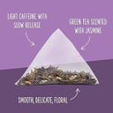 Two Leaves And A Bud Jasmine Green Tea Bags, 100 Count (Pack Of 1) Whole Leaf Green Tea In Pyramid Sachet Bags, Compostable Sachets, Delicious Hot Or Iced With Milk Or Sugar Or Honey Or Plain
