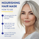 Routine Wellness Deep Conditioning Hair Mask For Dry Damaged Hair - Hydrating, Moisturizing Repair Treatment - Promotes Fullness - Gardenia 8Oz