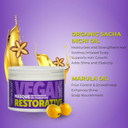 Restorative Hair Mask With Sacha Inchi Oil, Deeply Conditions & Prepares Hair For Heat Styling, Helps Restore Hair'S Strength & Elasticity With Marula Oil 8 Oz