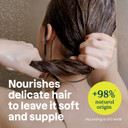 Attitude Hair Conditioner For Sensitive Dry Scalp, Soothing Oat, Naturally Derived Ingredients, Dermatologically Tested, Vegan Detangler, Extra Gentle, Unscented, 8 Fl Oz