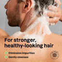 Attitude Men'S Shampoo And Conditioner 2-In-1, Nourishing For Dry Hair And Scalp, With Panthenol And Ginseng, 97% Natural Origin Ingredients, Ewg Verified, Patchouli & Bourbon, 14 Fl Oz