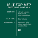 Biolage Smooth Shine Milk - Smoothing Hair Milk, Adds Shine, Reduces Frizz, Lightweight Hold, Vegan & Paraben-Free