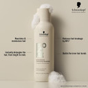 Blondme Bond Repair Nourishing Shampoo For Blonde Hair | Adds Moisture And Softness | Strengthens, Repairs, & Prevents Breakage |For Blonde, Lightened, & Grey Hair, 10.1 Fl Oz