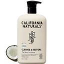 California Naturals Conditioner W/Coconut Milk, Vitamin E For Dry Hair & Scalp Care In Women & Men, Natural, Vegan, Paraben & Sulfate Free, Color Safe Conditioner, All Hair Types, 16.5 Fl Oz