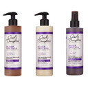 CarolS Daughter Black Vanilla Curly Hair Sulfate Free Shampoo, Conditioner And Leave In Spray Set For Dry, Damaged Natural Hair, Hydrating Hair Care Kit  Made With Shea Butter, Aloe & Rosemary