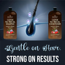 Castor Tea Tree Shampoo Conditioner - An Anti Hair Loss Set Thickening Formula For Hair Regrowth, Anti Thinning Sulfate Free For Men & Women Anti Dandruff Treatment - 16 Oz