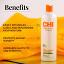 Chi Curlycare Curl Conditioner, Hydrates Curls, Reduces Frizz & Increases Elasticity & Strength, Sulfate, Paraben, & Cruelty-Free, 25 Oz