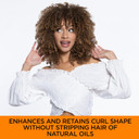 Chi Curlycare Curl Shampoo, Hydrates Curls, Reduces Frizz & Increases Elasticity & Strength, Sulfate, Paraben, & Cruelty-Free, 25 Oz