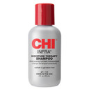 Chi Infra Shampoo, Gently Cleanses Scalp & Hair, Hydrating & Nourishing For All Hair Types, Designed For Heat Damaged Hair, Sulfate, Paraben, & Cruelty-Free, 2 Oz