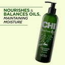 Chi Tea Tree Oil Conditioner, Strengthens Hair & Invigorates & Soothes Worn Out Locks, Sulfate, Paraben, & Cruelty-Free, 25 Oz