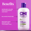 Chi Volumecare Volumizing Conditioner, Increases Volume On Thin, Fine, Or Flat Hair, Moisturizing Formula, Sulfate, Paraben, & Cruelty-Free, 12 Oz
