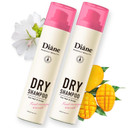 Organic Dry Shampoo Spray Without White Residue, Natural Dry Shampoo For Women & Men By Keratin, Ceramide, Jojoba Oil & Herbs Extract In Japan Travel Size 3.35 Oz 2Ea Mango & Musk