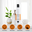 Healthy Hair Plus Anti-B Scalp Shampoo - Soothes Itching, Irritation, Redness, & Flaking - Ideal For Sensitive Skin, Ringworm, Seborrhea, And Scalp Acne - Suitable For Men, Women, And Teens