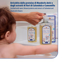 Helan Linea Bimbi Bio - Baby Shampoo & Body Wash, Baby Wash Gel With Marigold & Chamomile Flower Extracts, Kids Shampoo & Gentle Cleanser With Sweet Almond Protein For Baby Bath Made In Italy 500Fl Oz