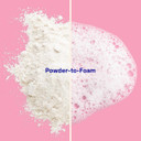 Hydrating & Replenishing Foaming Powder Shampoo For Dry Hair | 100X Washes | Vegan, Eco-Friendly, Cameila, Geranium 3.5 Oz Aluminum Bottle