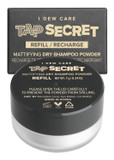 I Dew Care Biotin Clarifying Dry Shampoo - Tap Secret Dark Brown Duo Set | Strengthening & Volumizing, Powder Type, Refillable, Travel Size, Non-Aerosol, Brunette, Korean Ginseng, 0.24 Oz * 2Ea