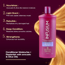 Infusium Repair & Replenish Nourishing Conditioner, With Keratin & Argan Oil, For All Hair Types, 13.5 Fl Oz