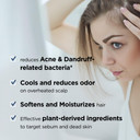 Isoi Acni Dr. 1St Solution Shampoo Bar, Deep Cleansing & Soothing For Oily And Acne-Prone Scalp, Plastic-Free, Korean Hair Care (4.23 Oz, 120G)