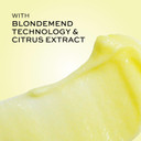 John Frieda Go Blonder Lightening Conditioner, Gradually Lightens Blonde Color, For Natural Or Color-Treated Hair, Formulated With Citrus And Chamomile, Paraben Free, 16 Oz