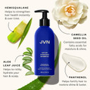 Jvn Nurture Hydrating Shampoo & Conditioner, Nurture Shampoo & Conditioner For All Hair Types, Detangles & Softens Hair, Made With Clean Hemisqualane (10 Fl Oz)