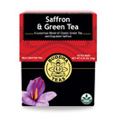Buddha Teas Saffron & Green Tea - Ou Kosher, 18 Bleach-Free Tea Bags