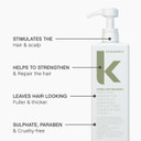 Kevin.Murphy Stimulate-Me.Wash - Clarifying Shampoo For Hair & Scalp - For All Types - Stimulates Hair - Strengthening - Cruelty Free Shampoo - 250 Ml / 8.4 Fl Oz