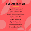 Choice Organics - Organic Grapefruit Honeybush Tea (3 Pack) - Organic Herbal Tea - 48 Tea Bags