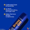 Matrix Brass Off Blue Conditioner - Tones And Removes Brassy Orange Undertones, Pigmented Conditioner For Color-Treated Hair And Lightened Brunettes, Vegan