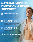 10 In 1 Magnesium Complex, 420Mg Elemental Magnesium | Ultra Strength, Max Absorption | Chelated Magnesium Supplement For Sleep, Nerves & Heart Health | Non-Gmo, 120 Vegan Capsules