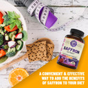 100% Pure Saffron Extract - Supports Weight And Appetite Health, Mood, Focus, Memory, Digestion, Eye, Skin And Brain Health. Nsf Certified Saffron Supplements For Women And Men, 45-Day Supply