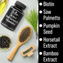 11-In-1 Vegan Hair Growth Vitamins For Thinning & Brittle Hair  Advanced Vitamin Complex With 5000Mcg Biotin, Pumpkin Seed, Zinc. Supports Thicker, Healthier-Looking Scalp For Women & Men