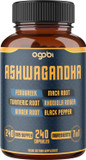 240 Capsules - 8 Month Supply - 7In1 With Fenugreek, Maca, Turmeric, Rhodiola, Ginger, And Black Pepper - Mood, Strength, Spirit And Energy Support Supplement