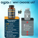 240 Capsules - 8 Month Supply - 7In1 With Fenugreek, Maca, Turmeric, Rhodiola, Ginger, And Black Pepper - Mood, Strength, Spirit And Energy Support Supplement