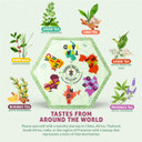 Acorus Travel & Travel Vol. Ii Tea Sets, Gift Set Of 12 Different Flavours, Sampler Of 120 Bags Individually Wrapped, Natural Fruit And Herbs, 12 Flavours