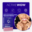 Active Wow 24K White Teeth Whitening Strips - Sensitive Teeth Whitening - 21-Day Kit, 42 Whitener Strips