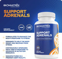 Adrenal Fatigue Supplement, Cortisol Manager, 5-Mthf, B Vitamins, Vitamin C, Adaptogens, Bioflavonoids, Dhea, Inositol, 30-60 Day Supply | 120 Veggie Caps