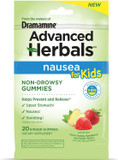 Advanced Herbals Kids Gummies, From The Makers Of Dramamine, Nausea Relief And Motion Sickness Relief For Kids, Strawberry And Ginger Flavor, 20 Ct