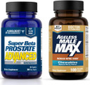 Advanced Prostate Support And Ageless Male Max Nitric Oxide Booster For Men