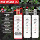 Agobi D-Mannose And Cranberry Blend Capsules - 240 Vegan Pills For 80 Days - Super Concentrated Formula For Uti Health, Digestive & Immune Support - Gluten-Free, Non-Gmo