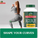 Aguaje Capsules For Women 100 Pills - Natural Curves For Female Health Supplement, Powerful Hormone Balance, Buriti Fruit, Non-Gmo, Vegan - Peruvian Naturals
