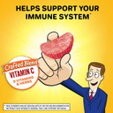 Airborne Vitamin C 750Mg (Per Serving) Assorted Fruit Flavored Gummies (42 Count In A Bottle), Gluten-Free Immune Support Supplement With Vitamins A C E, Selenium, Echinacea & Ginger