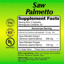 Alfa Vitamins Saw Palmetto, Natural Supplement With Palmetto Extract & Berry Powder Blend, Supports Prostate & Urinary Health, Provides Vitamin Support For Hair Growth & Well-Being, 60 Capsules