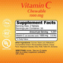 Alfa Vitamins Vitamin C Chewables Contains 1000Mg - Easy To Chew Tablets - Super Antioxidant - Immune Booster - 60 Tablets