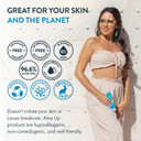 Aloe Up Aloe Ice Sunburn Relief Jelly - Face And Body Organic After Sun Gel - With 96.6% Pure Aloe Vera Gel - Reef Safe - Alcohol- And Fragrance-Free - 4 Oz