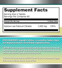 Amazing Formulas Calcium Citrate 1000 Mg | Tablets | Supplement For Men & Women | Non-Gmo | Gluten Free | Made In Usa (1, 120 Count)